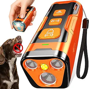 Dog Bark Deterrent Device, 3X Ultrasonic Anti Barking,