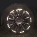 - Wheel center Reflective Sticker Stripe | FG 20Pcs Car Wheel Hub Sticker High Reflective Stripes Tape For Bike Motorcycle Personality Decorative Accessories