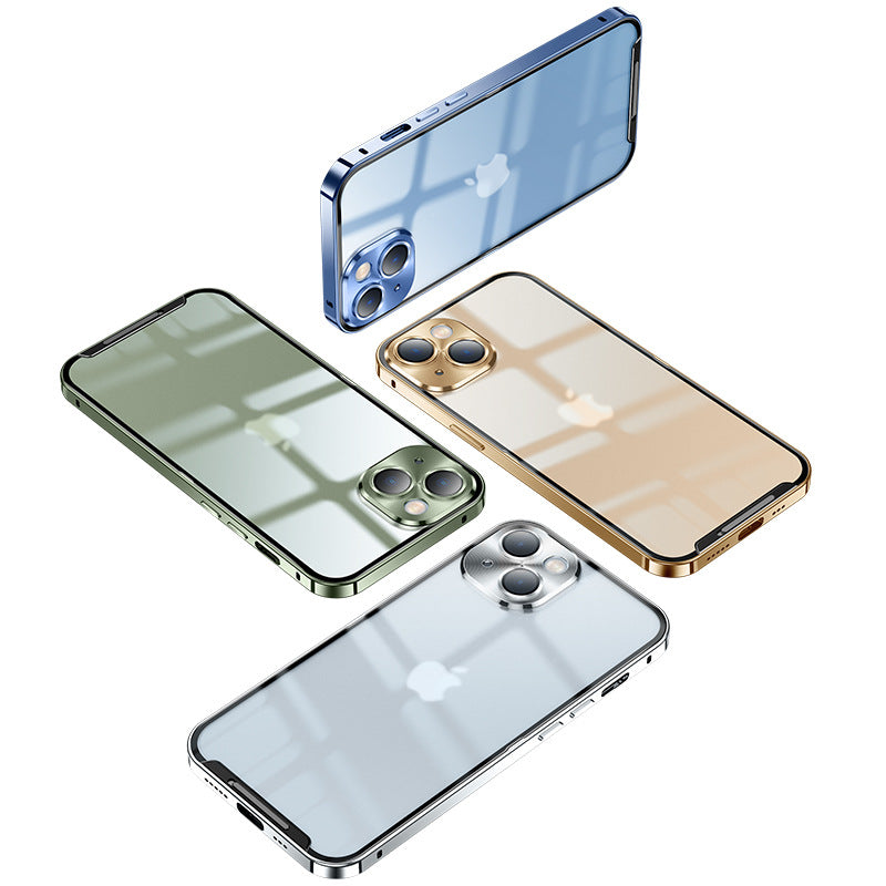 IPhone 14Plus Lens Protection IPhone 14ProMax Metal Mobile Phone Case
