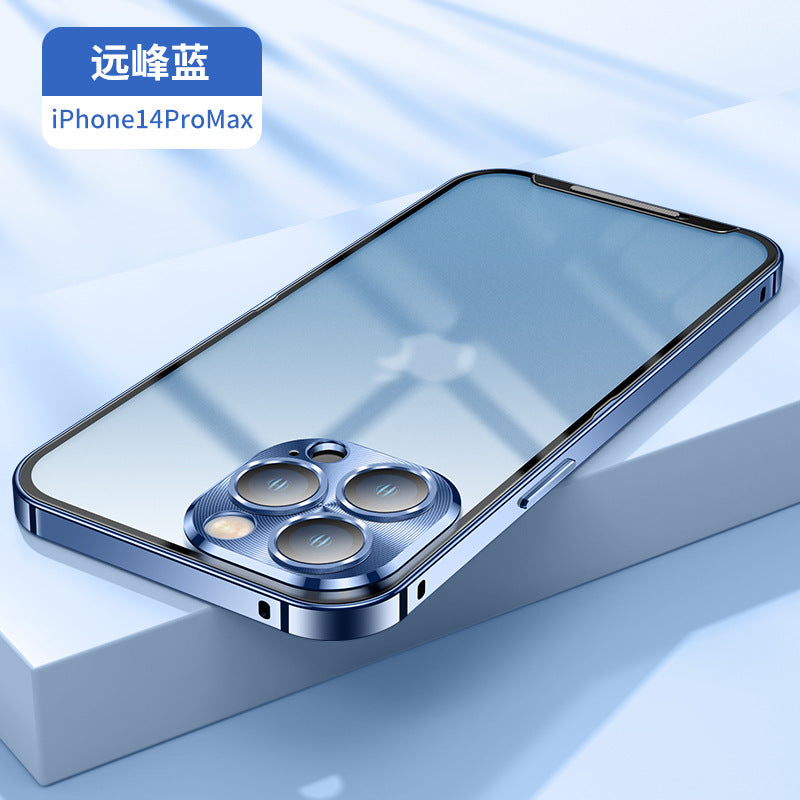 IPhone 14Plus Lens Protection IPhone 14ProMax Metal Mobile Phone Case