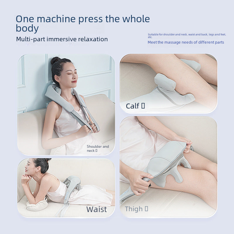 Cross-border Cervical Neck And Neck Imitation Hand Kneading Home Massage Shawl Trapezius Massage Device Shoulder Neck Protection Device