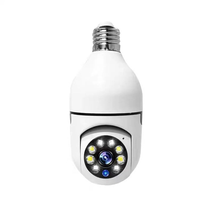 Home Remote Surveillance Camera 360-degree Panoramic Smart HD Bulb Lamp Head Surveillance Camera Lamp Head