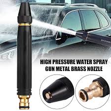 High  pressure water Nozzle-Brand Bytes High- Pressure Water Spray Nozzle for Car Garden Lawn Wash Hose Pipe Nozzle