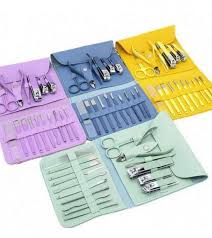 Manicure Pedicure Grooming Kit - Professional 16pcs Manicure Set - Stainless Steel Nail Clipper Set -  Stainless Steel set